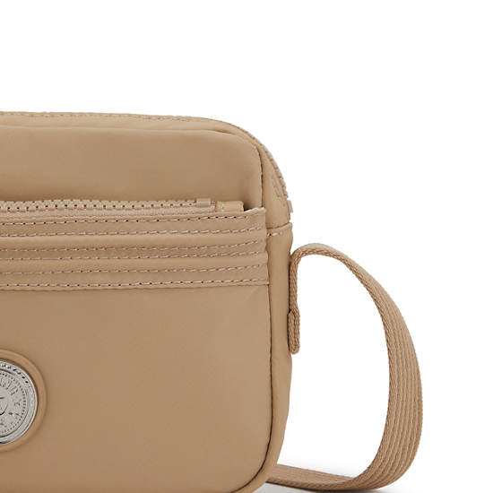 Kipling Abanu Slim Crossbody Väska Beige | SE 2182MQ